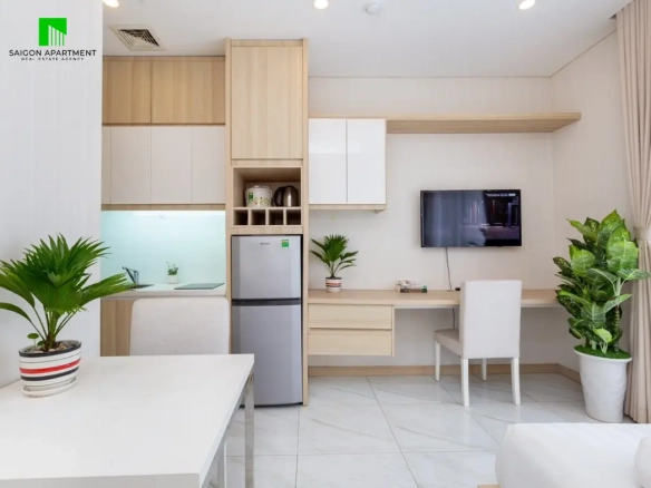 Nice modern studio for rent in Thach Thi Thanh St – District 1