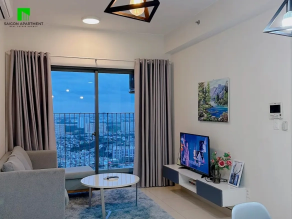 Stunning city view 1 bedroom Masteri apartment for rent in Thao Dien