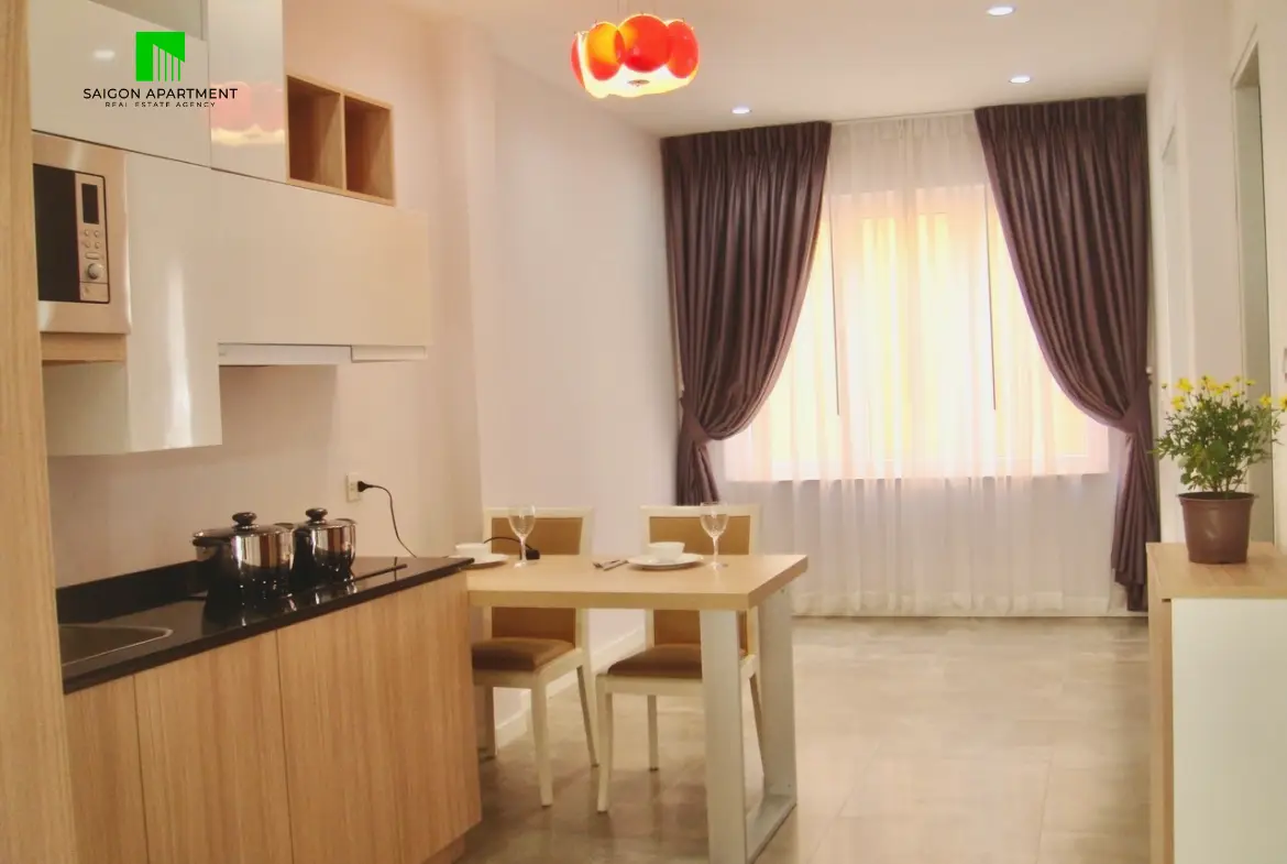 1 bedroom District 3 apartment for rent on Tran Quoc Thao St