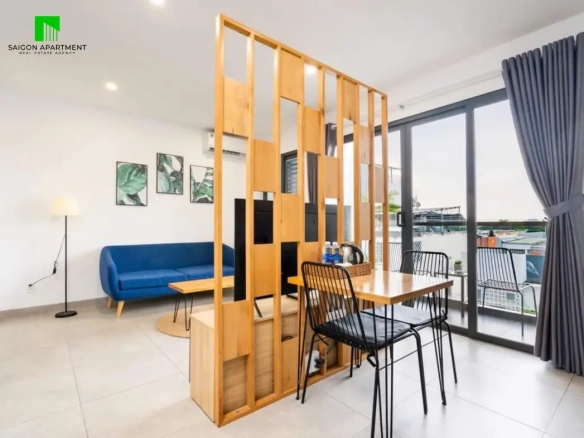 Bright & nice serviced apartment for rent An Phu Ward District 2