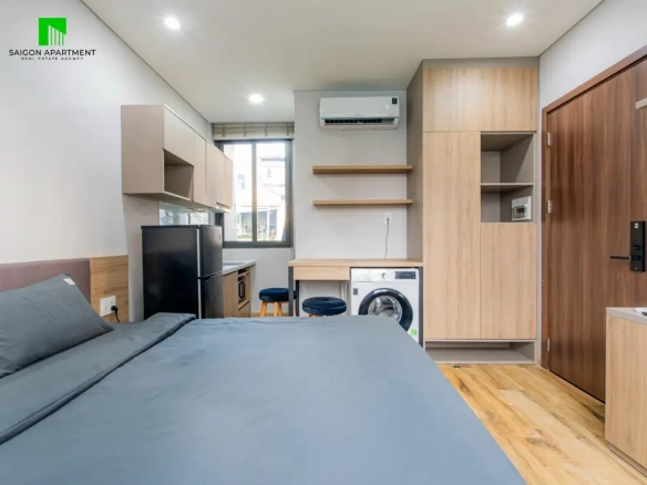 Modern serviced studio District 3 for rent in HCMC
