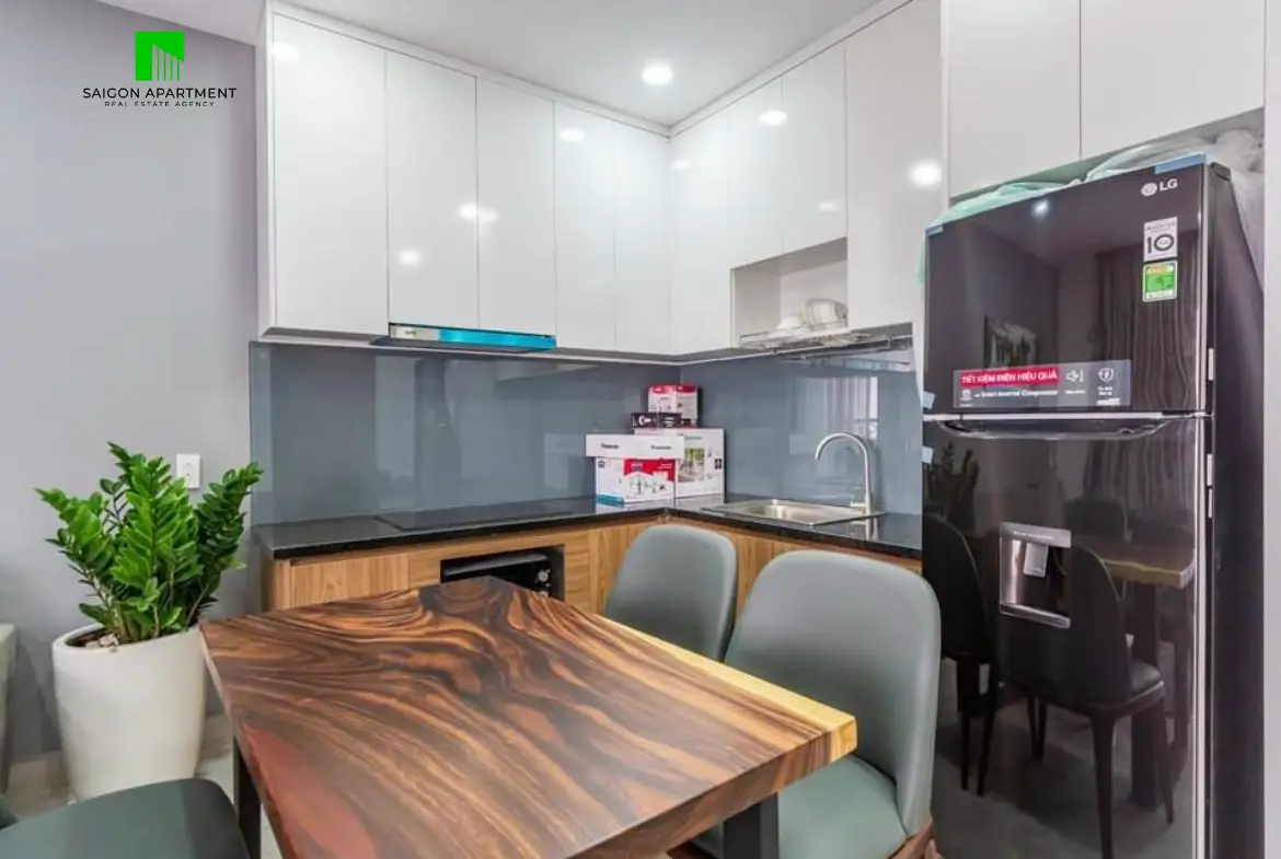 Nice 2 bedroom Thao Dien serviced apartment for rent in District 2