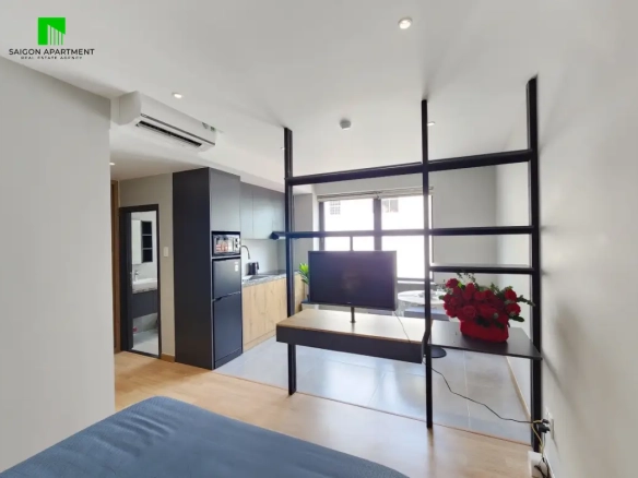 Nice decor serviced studio Thao Dien for rent in District 2