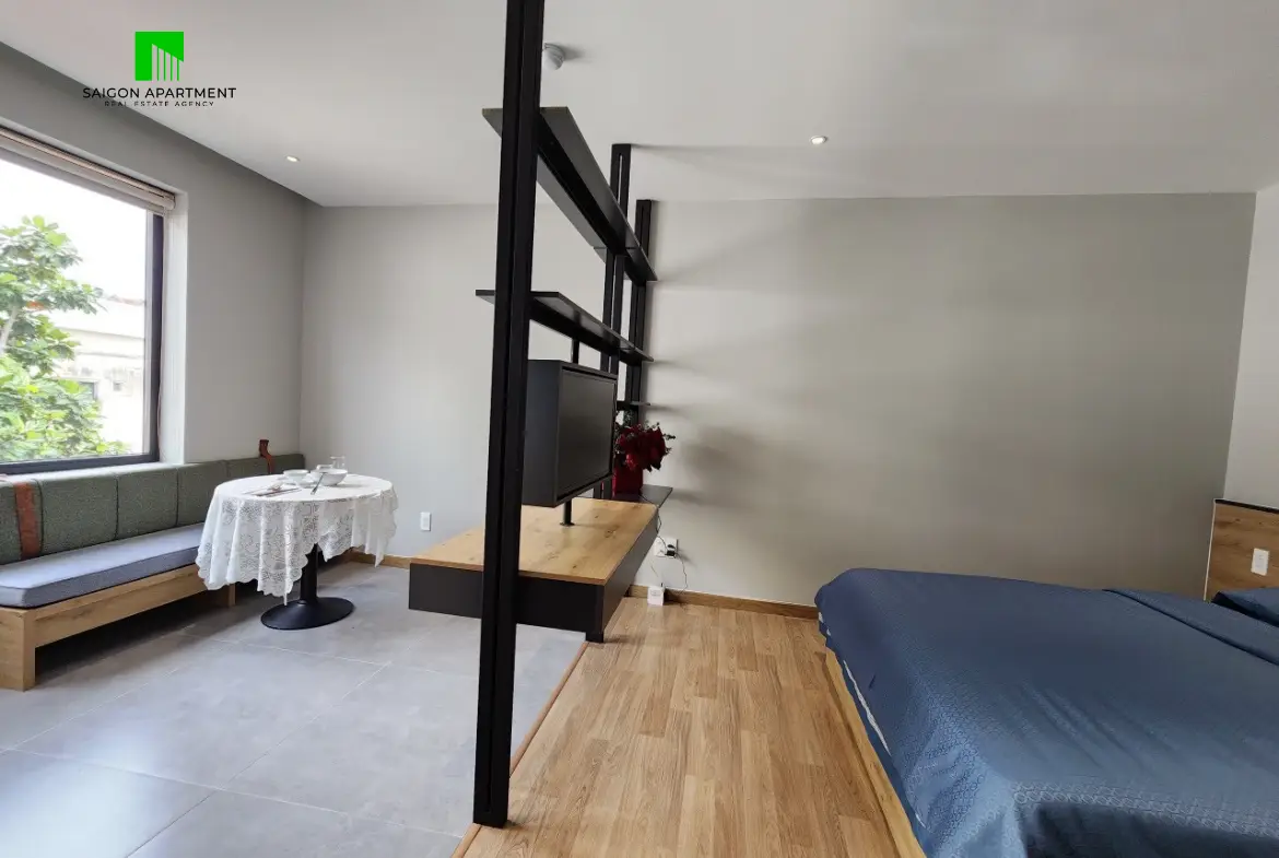 Nice decor serviced studio Thao Dien for rent in District 2