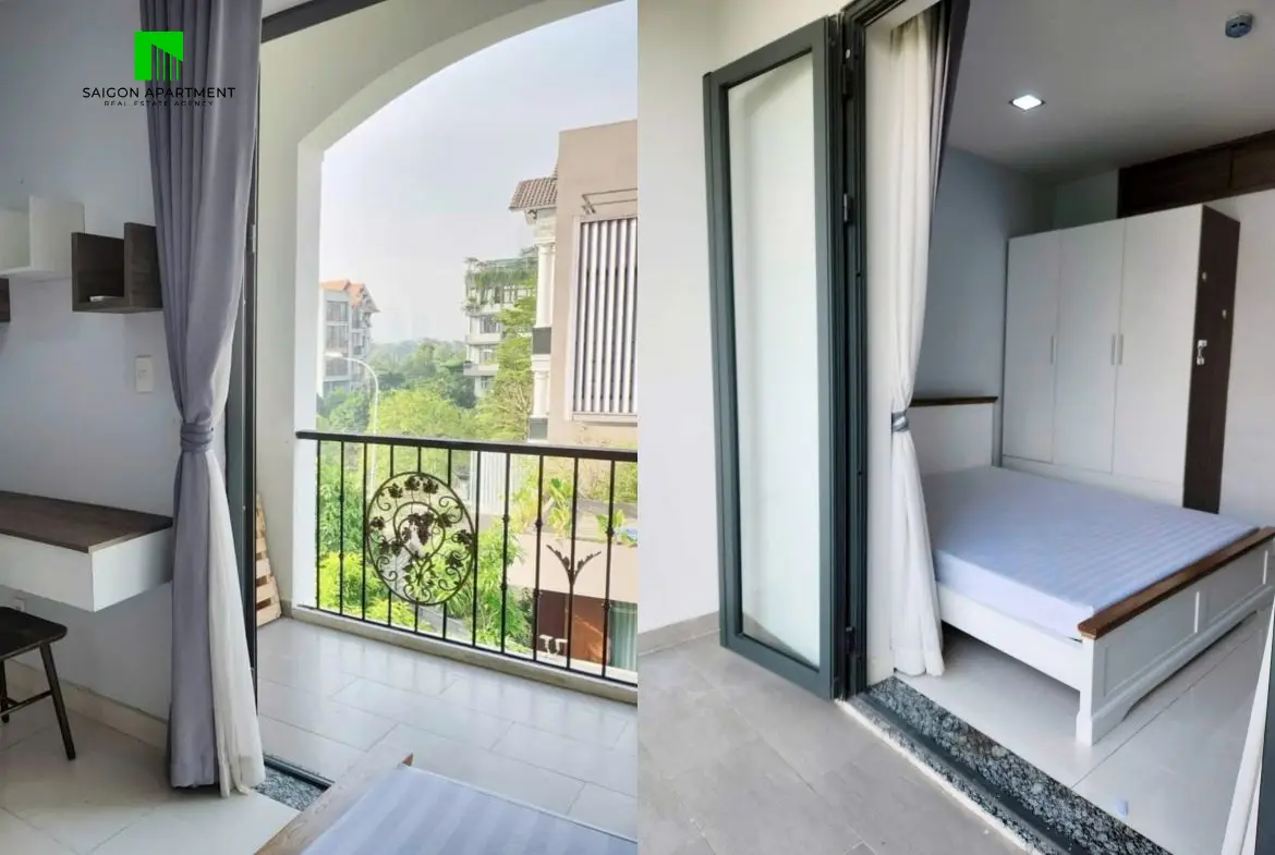 Serviced studio apartment for rent in District 2 Ho Chi Minh City