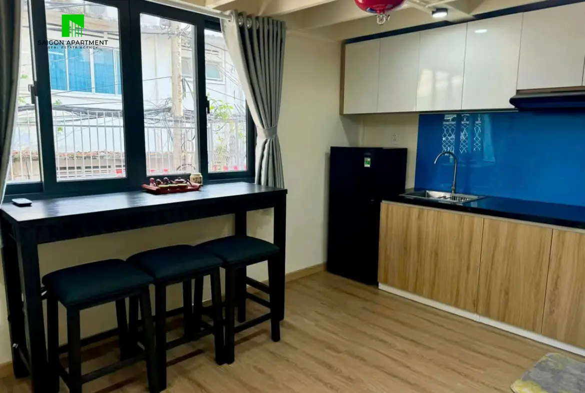 Loft apartment for rent on Tran Binh Trong St District 5
