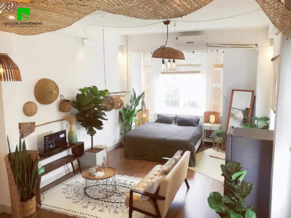 Mediterranean style studio for rent in District 4 HCMC