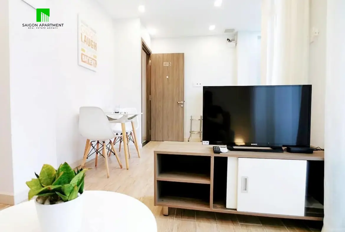 Modern District 3 1br serviced apartment for rent on Vo Thi Sau St
