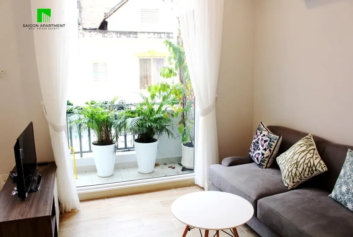 Modern District 3 1br serviced apartment for rent on Vo Thi Sau St