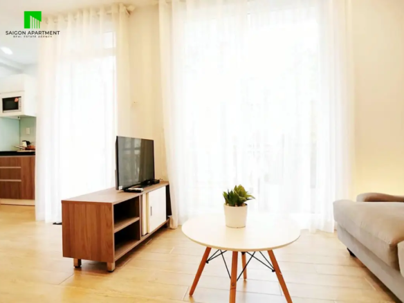 Modern District 3 1br serviced apartment for rent on Vo Thi Sau St