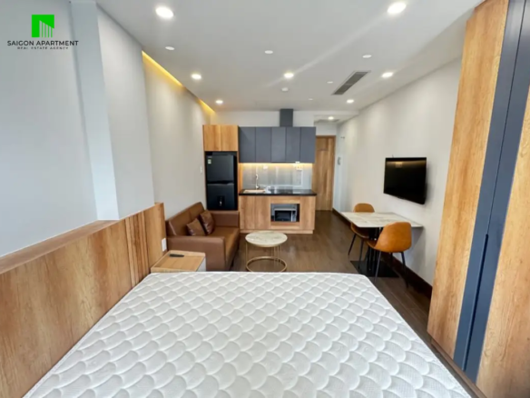 New Thanh My Tay Ward serviced studio for rent in Binh Thanh district
