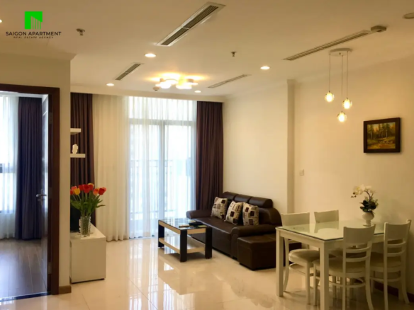 River view Vinhomes Binh Thanh 1 bedroom apartment for rent in HCMC