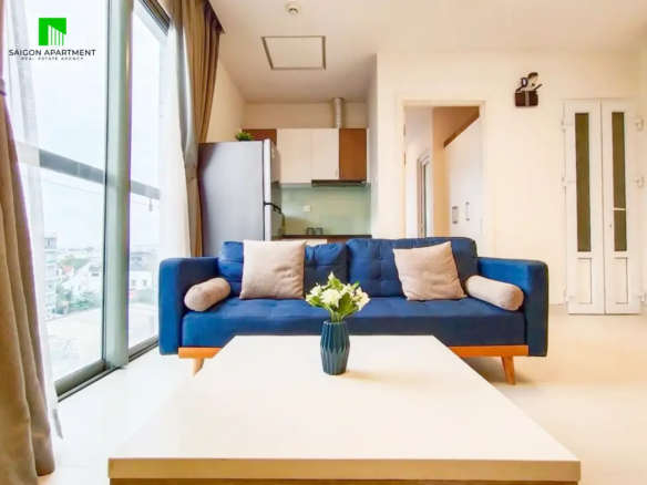 1 bedroom serviced apartment with jacuzzi for rent in An Khanh Ward