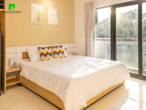 Beautiful serviced studio for rent in Thanh My Tay Ward HCMC