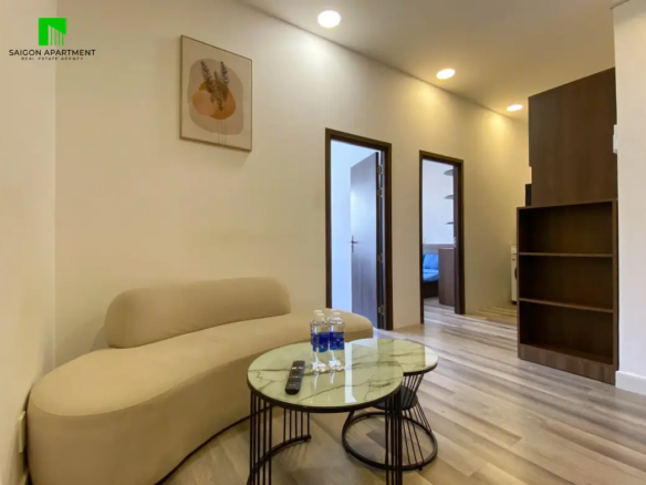 Binh Thanh 2br serviced apartment for rent on Nguyen Ngoc Phuong St