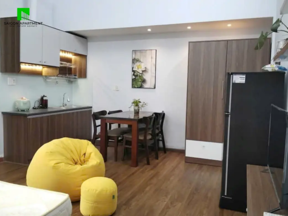 Cozy Phu Nhuan serviced studio for rent on Tran Huu Trang St
