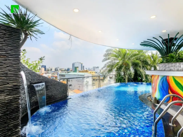 District 3 modern serviced studio for rent in Ban Co Ward HCMC
