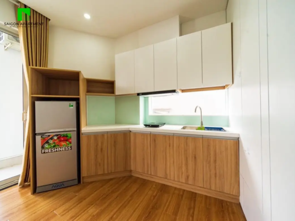 Furnished serviced studio for rent in Phu Nhuan district HCMC