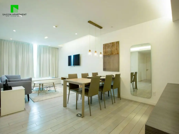 High class 2-bedroom Leman District 3 apartment for rent in HCMC