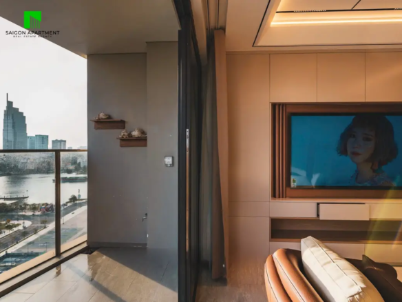 High class 2 bedroom apartment for rent in The Opera Residences Thu Thiem
