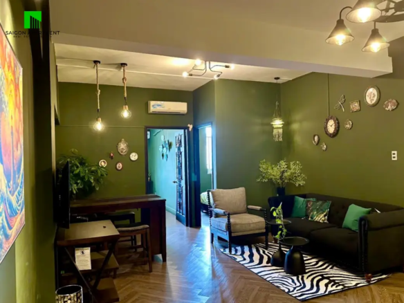 Industrial style apartment for rent in Nguyen Ngoc Phuong St Binh Thanh