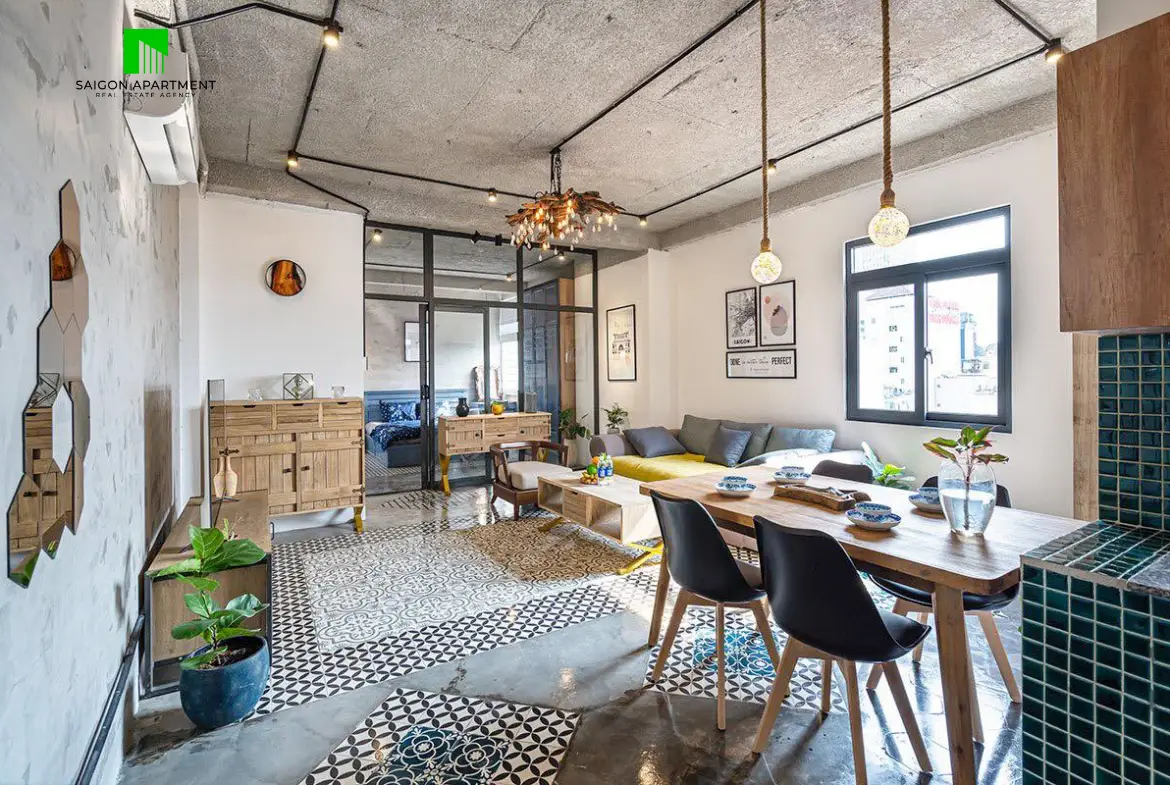 A closer look at Industrial Penthouse Apartment With Secure Parking
