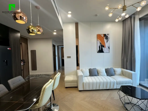 Lumiere Riverside 2br apartment for rent in An Khanh Ward HCMC