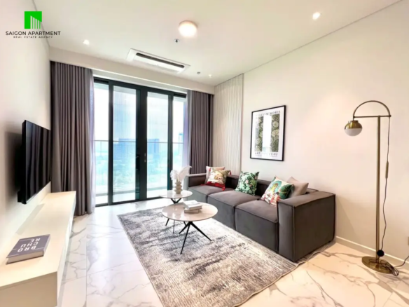 Modern 2 bedroom apartment in The Crest Residence - District 2 HCMC