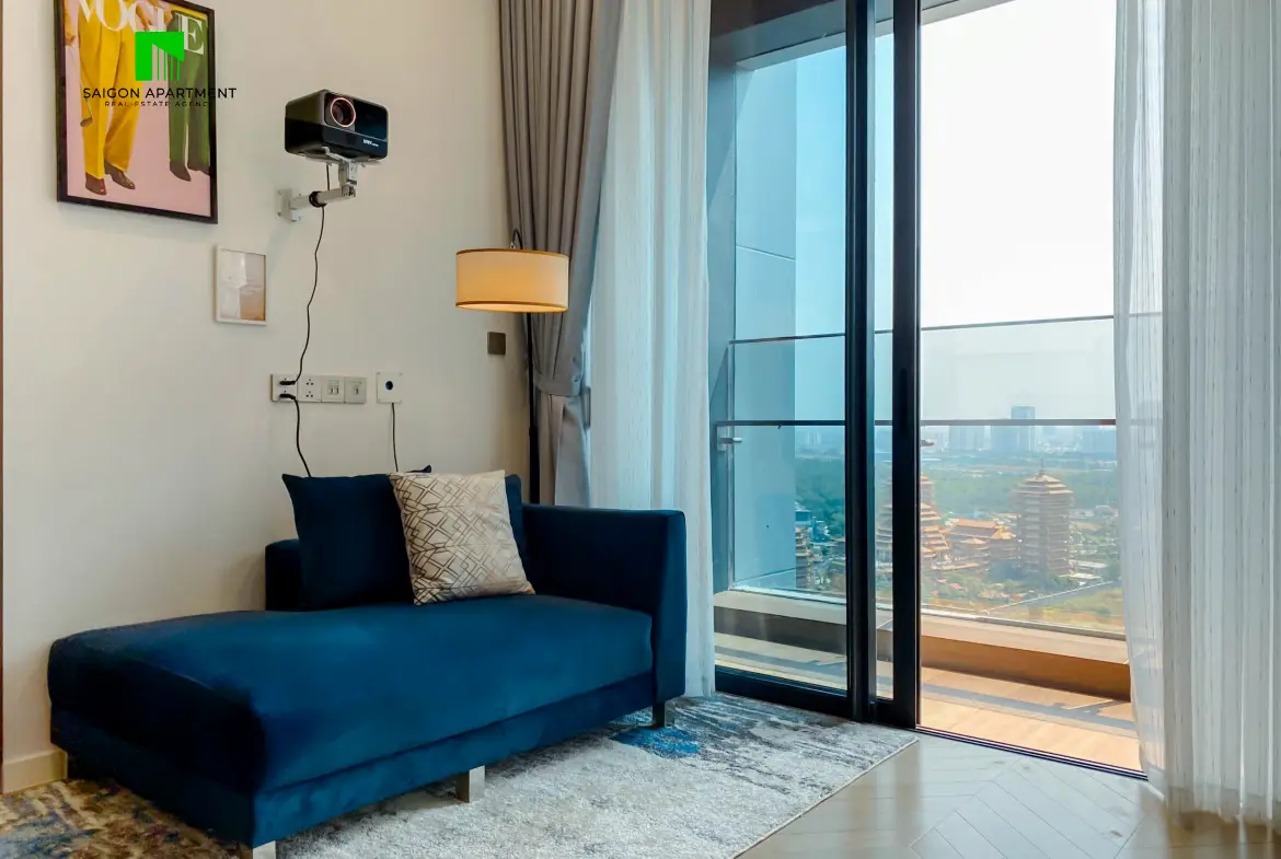 Modern Lumiere Riverside 1 bedroom apartment for rent in An Khanh Ward