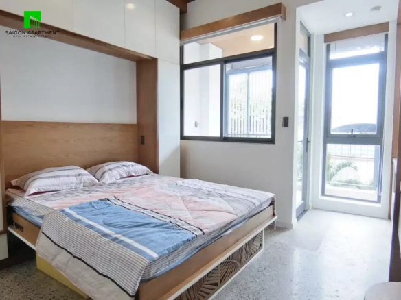 Modern serviced studio in Japanese town Binh Thanh district