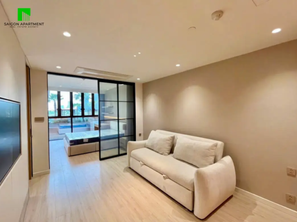 Nice 2 bedroom apartment with rooftop terrace in Metropole Thu Thiem