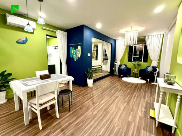 Nice decor 1 bedroom apartment for rent on Nguyen Ngoc Phuong St