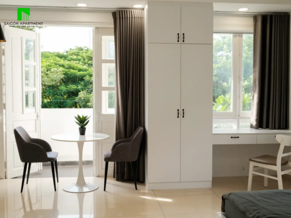 Nice park view studio for rent in District 2 - Binh Trung Ward