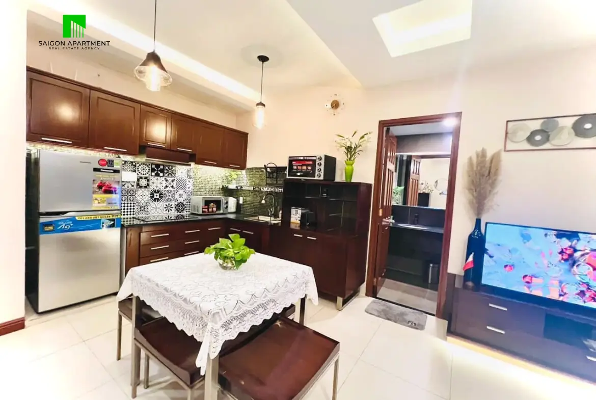 Nice view 1 bedroom apartment for rent in Binh Thanh district HCMC