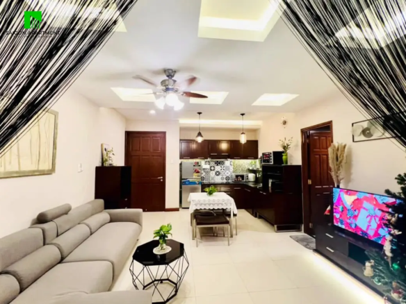 Nice view 1 bedroom apartment for rent in Binh Thanh district HCMC