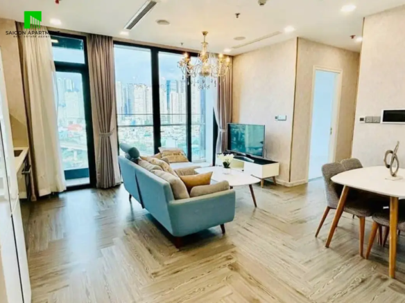 Nice view 2 bedroom apartment for rent in Vinhomes District 1