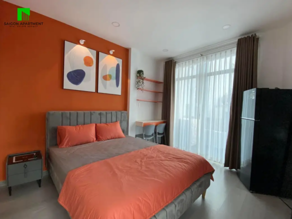 Studio apartment Phu Nhuan on Phan Tay Ho St - Cau Kieu Ward HCMC