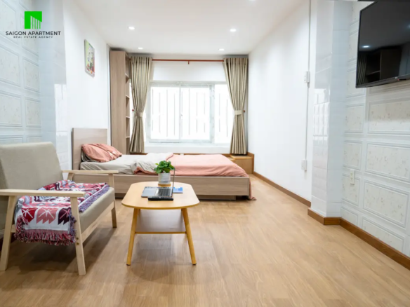 Tan Dinh Ward 1 bedroom apartment for rent in District 1 HCMC