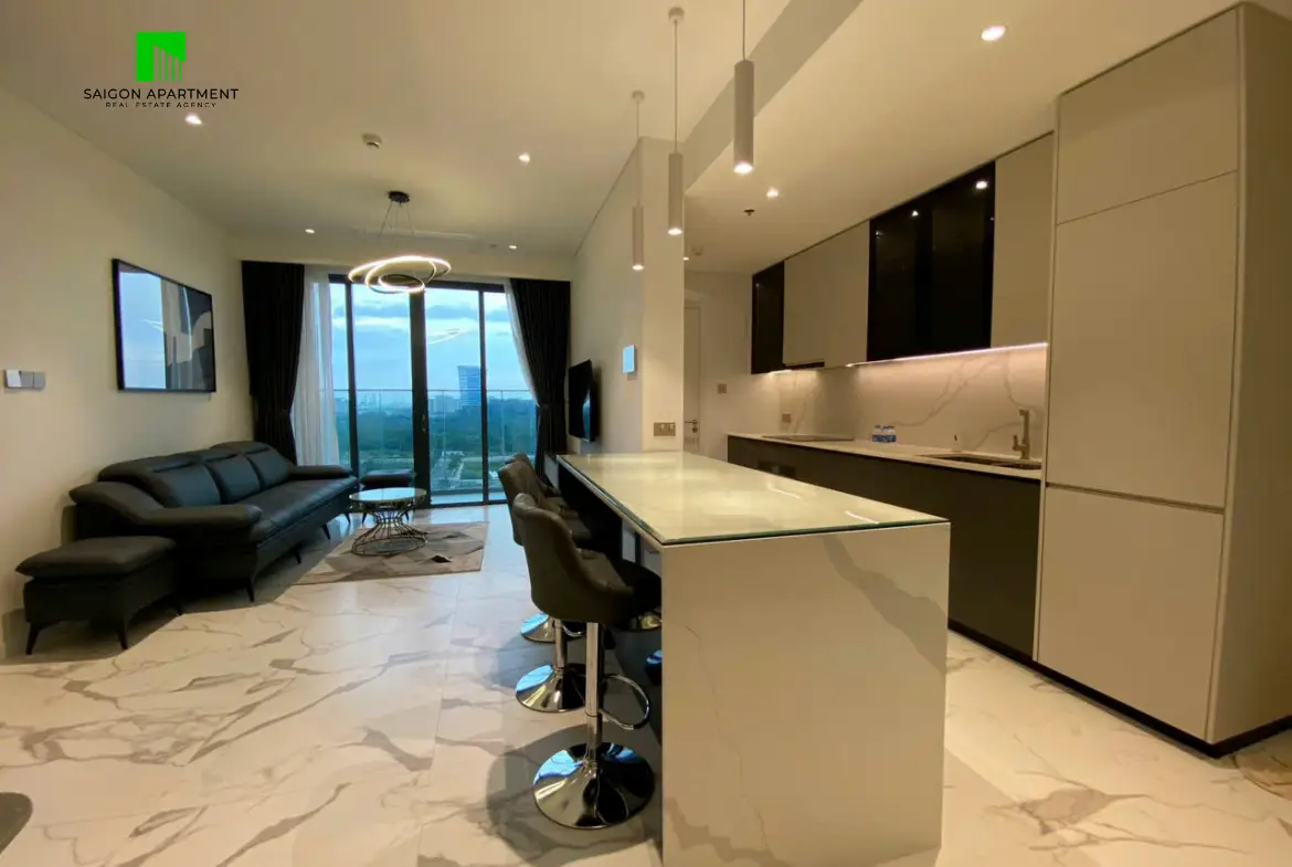 The Crest Residences 2 bedroom apartment for rent in An Khanh Ward