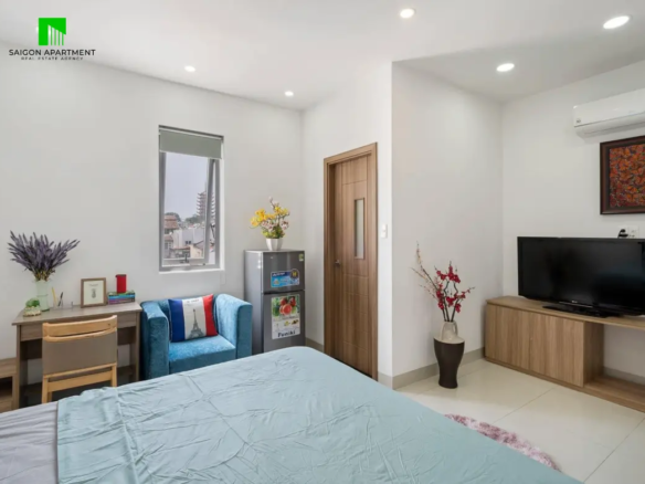 Vuon Lai Ward serviced studio for rent in District 10 HCMC