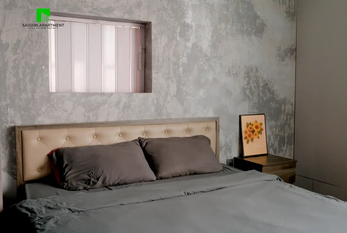 Industrial style studio apartment for rent in An Khanh Ward HCMC