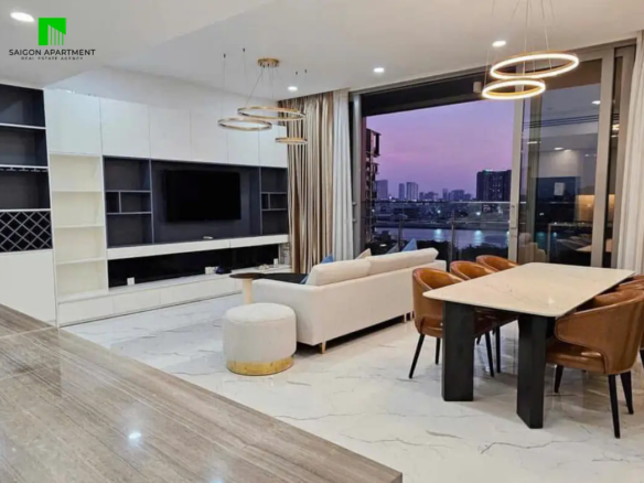 An Khanh Ward 3 bedroom apartment for rent in Empire City