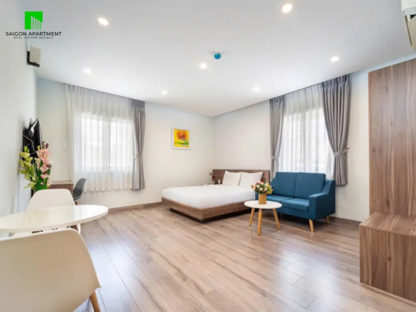 Xuan Hoa Ward studio apartment for rent in District 3 HCMC