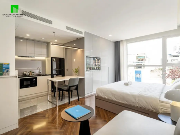 High class studio apartment for rent in Phu Nhuan Ho Chi Minh city