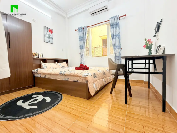 Low price 1br serviced apartment for rent in Binh Thanh HCMC