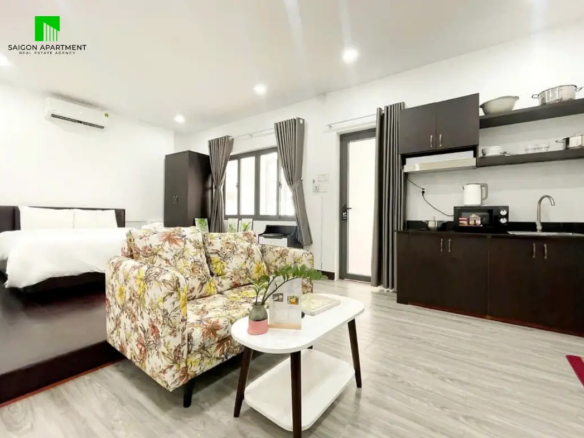 Phu Nhuan studio apartment for rent on Truong Quoc Dung St