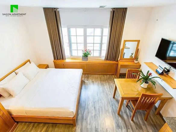 Serviced studio with gym for rent in Xuan Hoa Ward HCMC