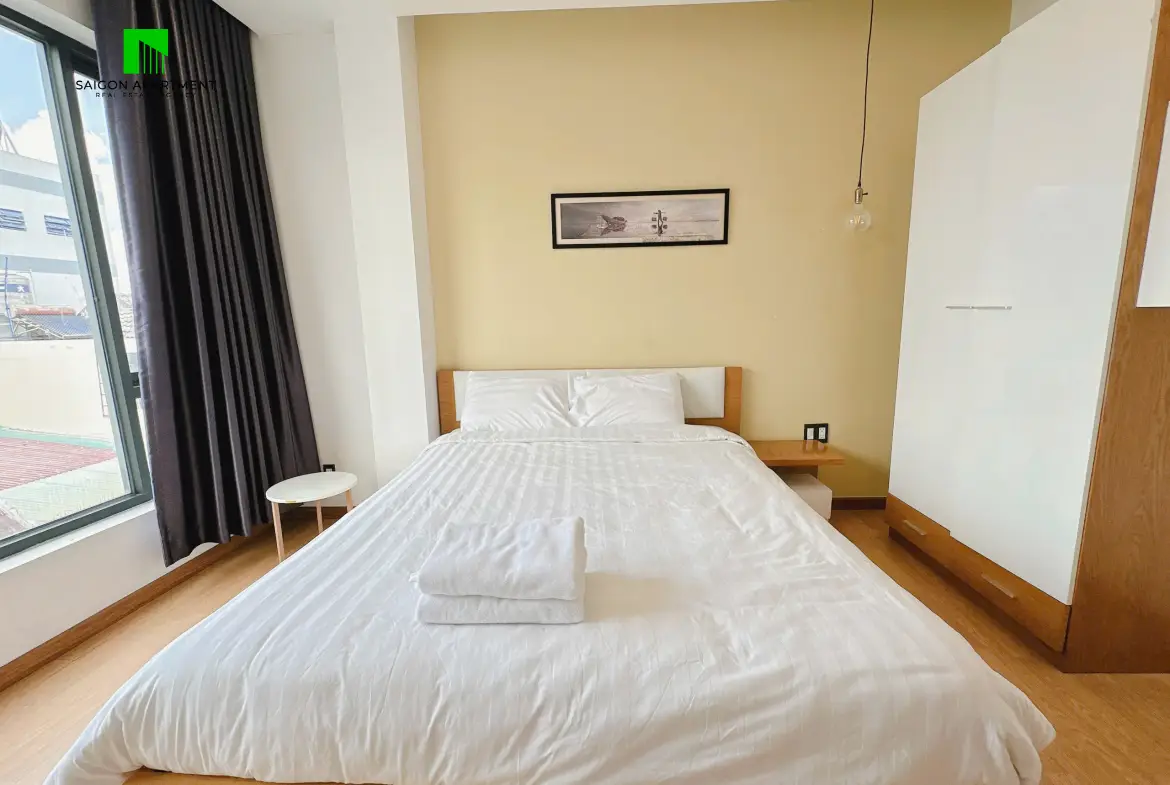 Modern An Khanh 2br serviced apartment for rent in District 2 HCMC