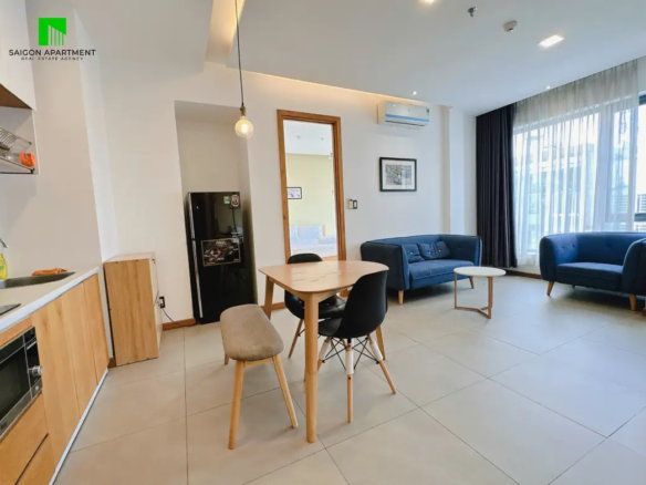 Modern An Khanh 2br serviced apartment for rent in District 2 HCMC