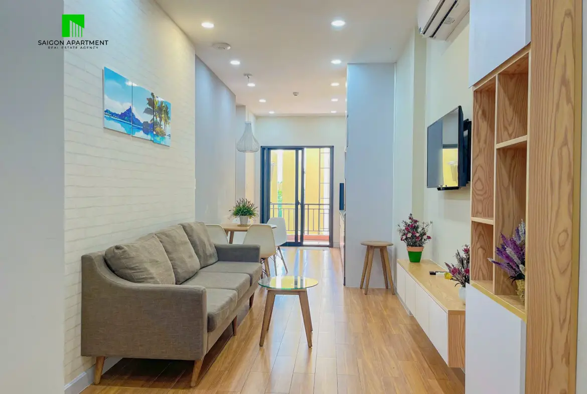 Modern An Phu 2br serviced apartment for rent in An Khanh Ward